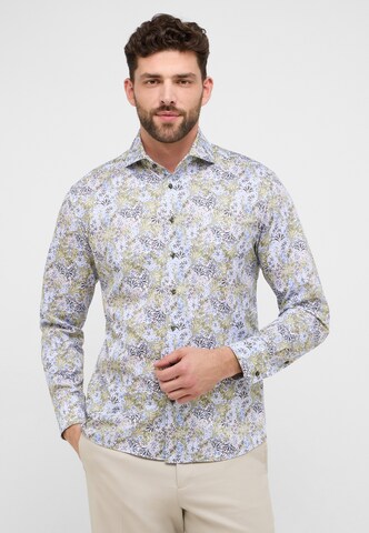 ETERNA Regular Fit Hemd in Blau: Vorderseite