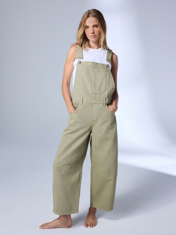 Next Vat Tuinbroek jeans in Groen