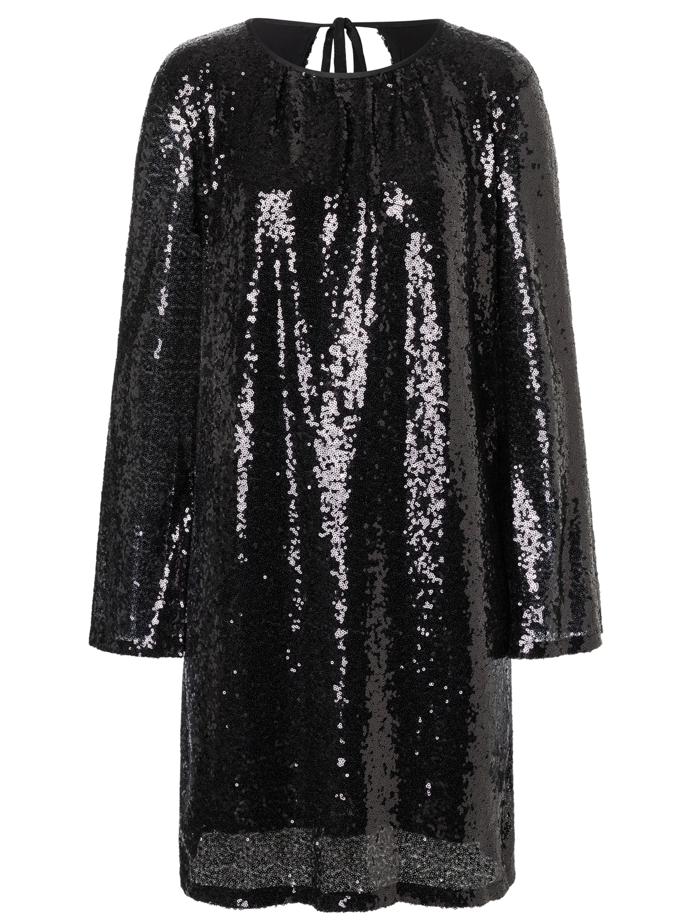 Ana Alcazar Kleid ' Tadya ' in Schwarz: Vorderseite