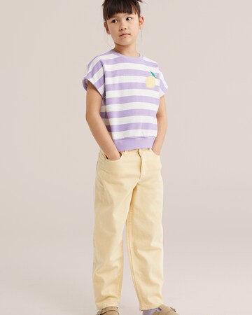 WE Fashion Свитер в Лиловый