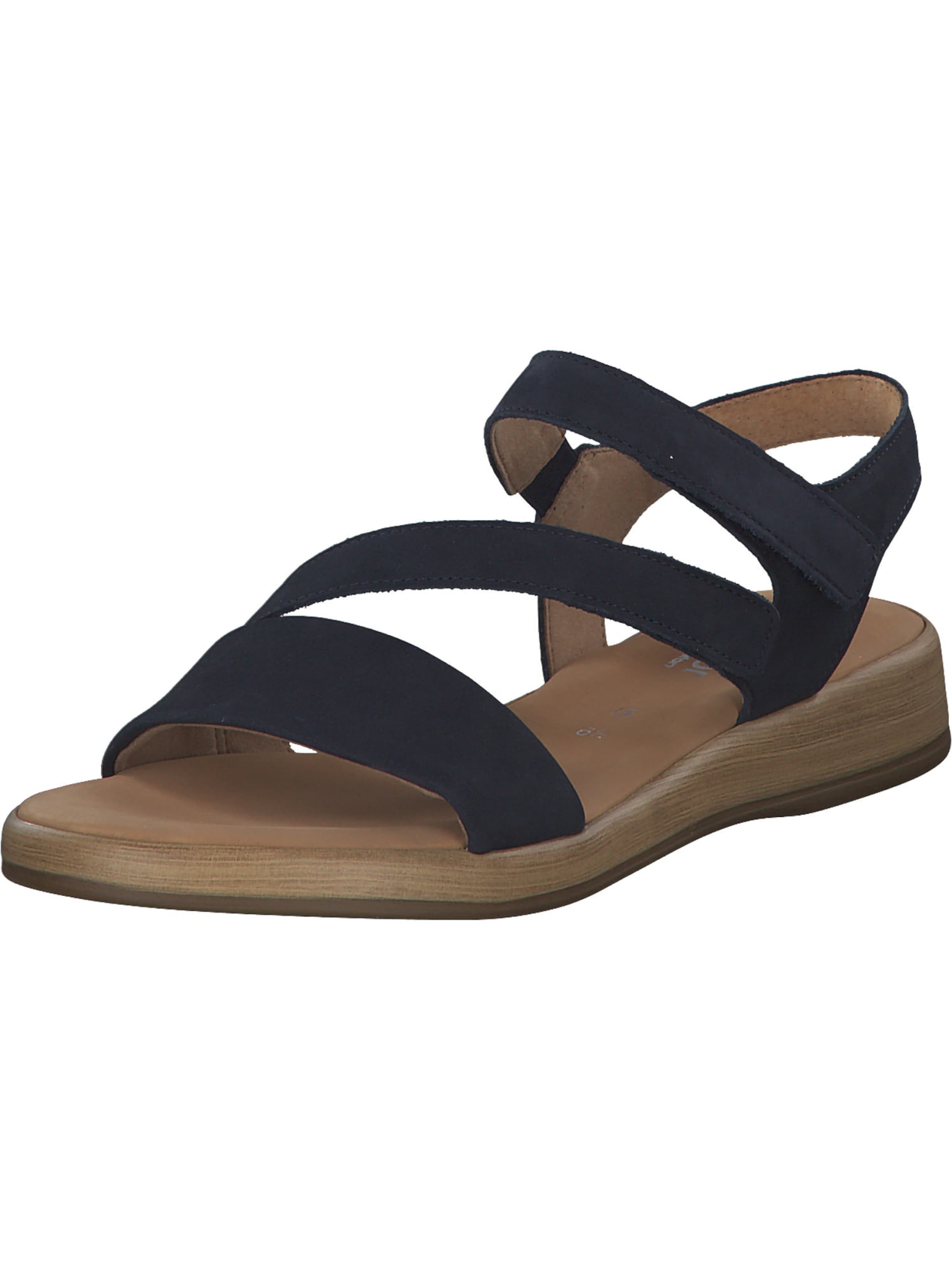 GABOR Sandale 'Comfort' in Blau: Vorderseite