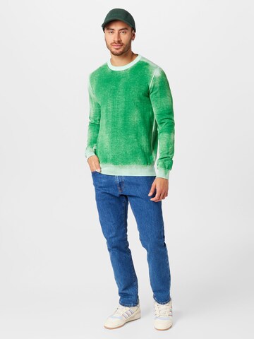 Dondup Sweater 'GIROCOLLO' in Green