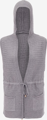 COBIE Strickjacke in Grau: predná strana