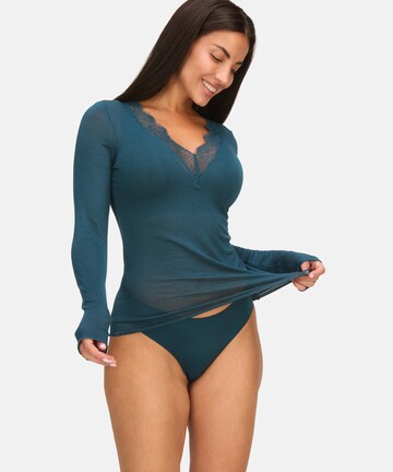 Chemise de nuit Hunkemöller en bleu : devant
