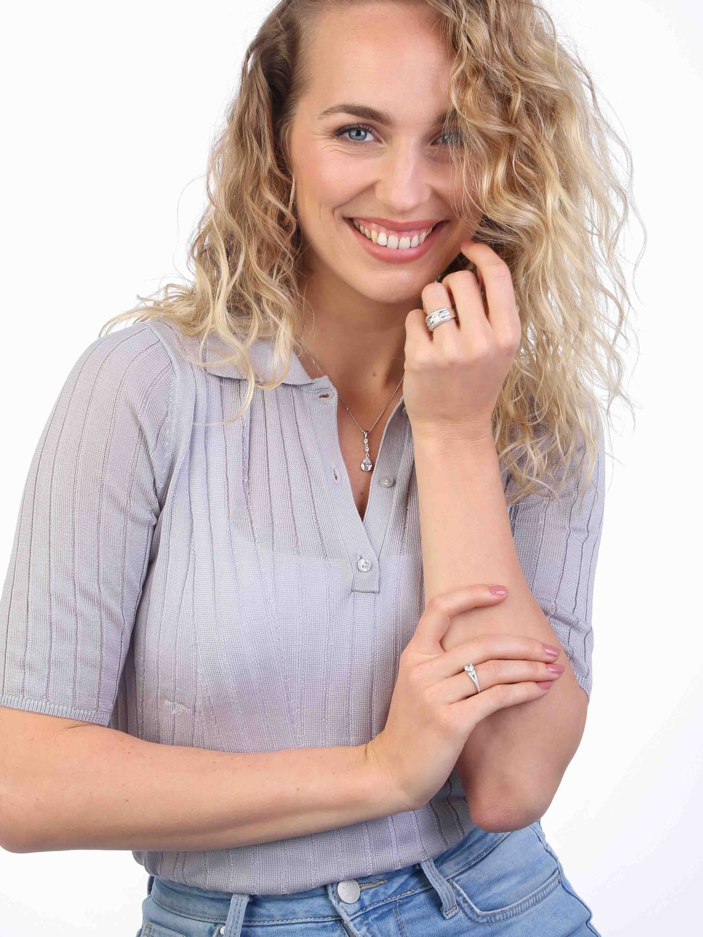 Lucardi Ring in Silver