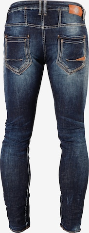 Le Temps Des Cerises Skinny Jeans in Blau