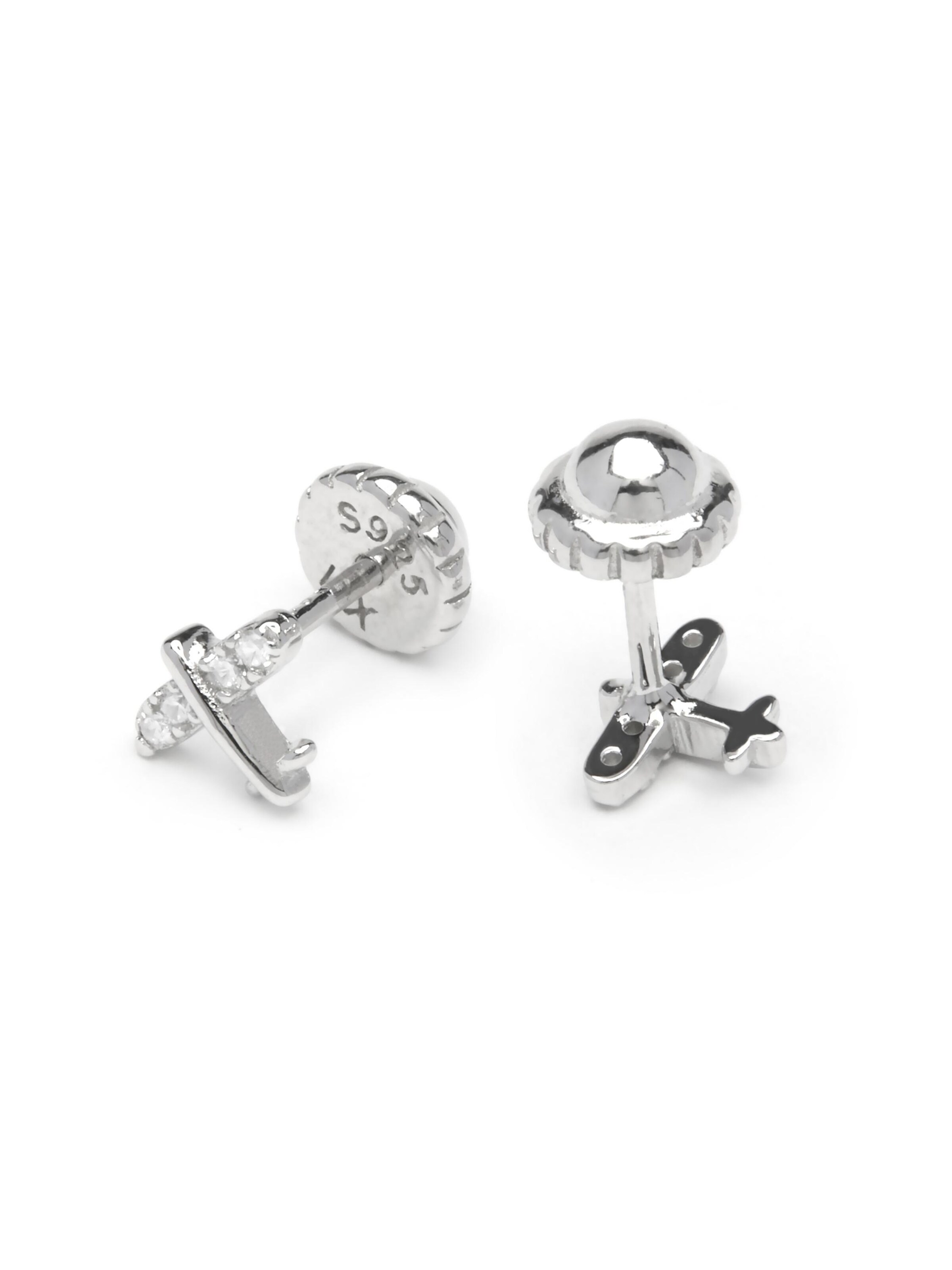 Luxenter Oorbellen 'VARAIM' in Wit