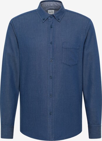 MUSTANG Regular fit Button Up Shirt in Blue: front