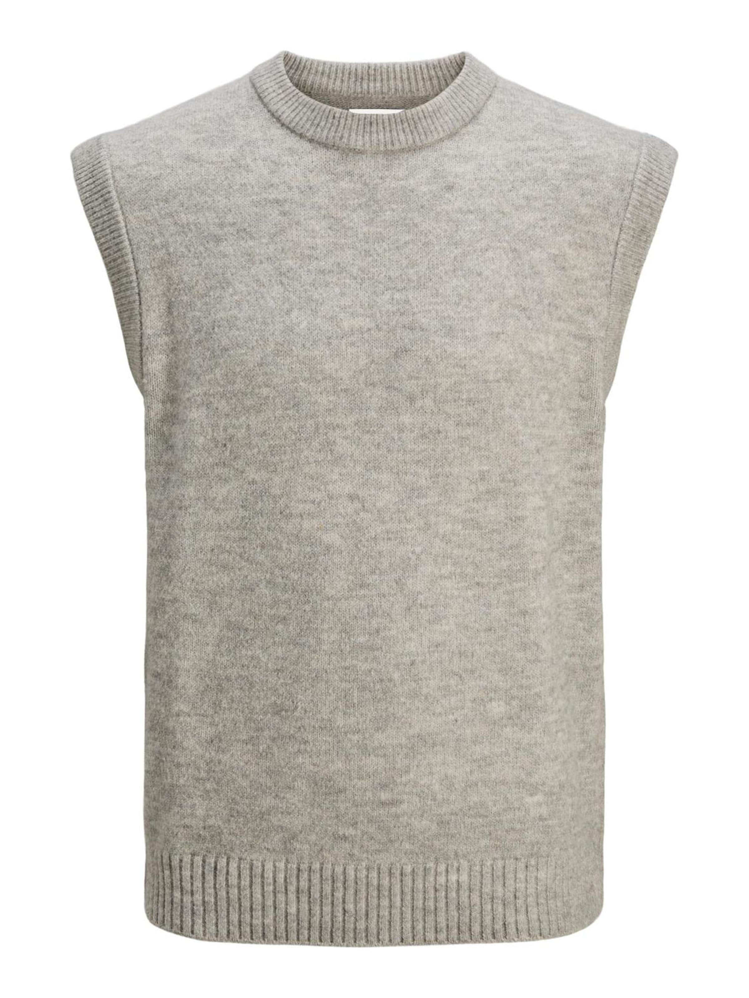 JACK & JONES - Camiseta sin mangas en gris: frente