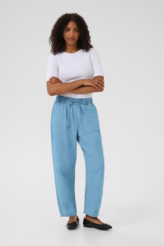 Kaffe Regular Trousers in Blue
