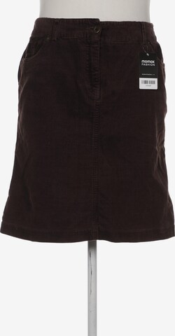 hessnatur Skirt in XL in Brown: front