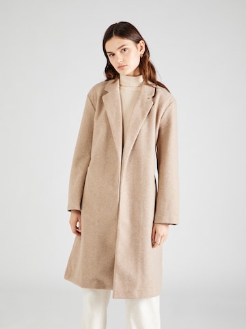 ONLY Between-Seasons Coat 'Trillion' in Brown: front