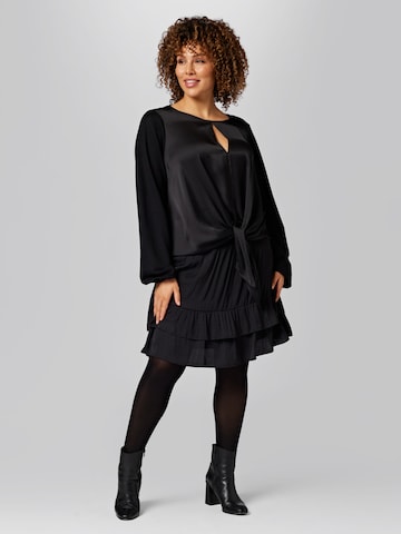 Guido Maria Kretschmer Curvy - Camisa 'Diana' em preto