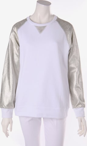 NO KA OI Sweatshirt & Zip-Up Hoodie in XL in White: front