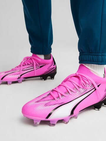 PUMA Обувь для футбола 'ULTRA MATCH' в Ярко-розовый: спереди
