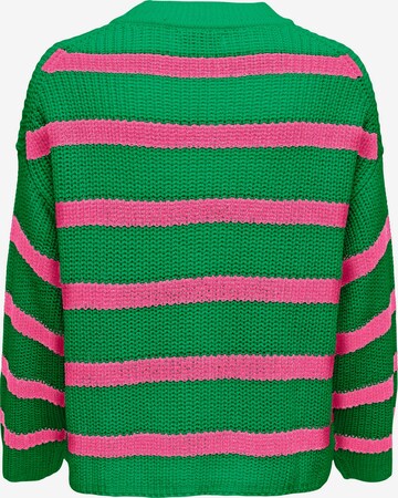 JDY Sweater 'JUSTY' in Green