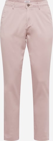 JACK & JONES Chino Pants 'MARCO BOWIE' in Pink: front