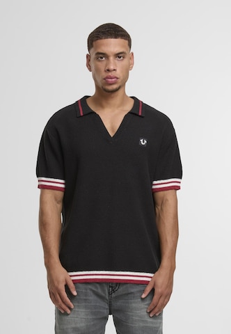 True Religion Trui in Zwart: voorkant
