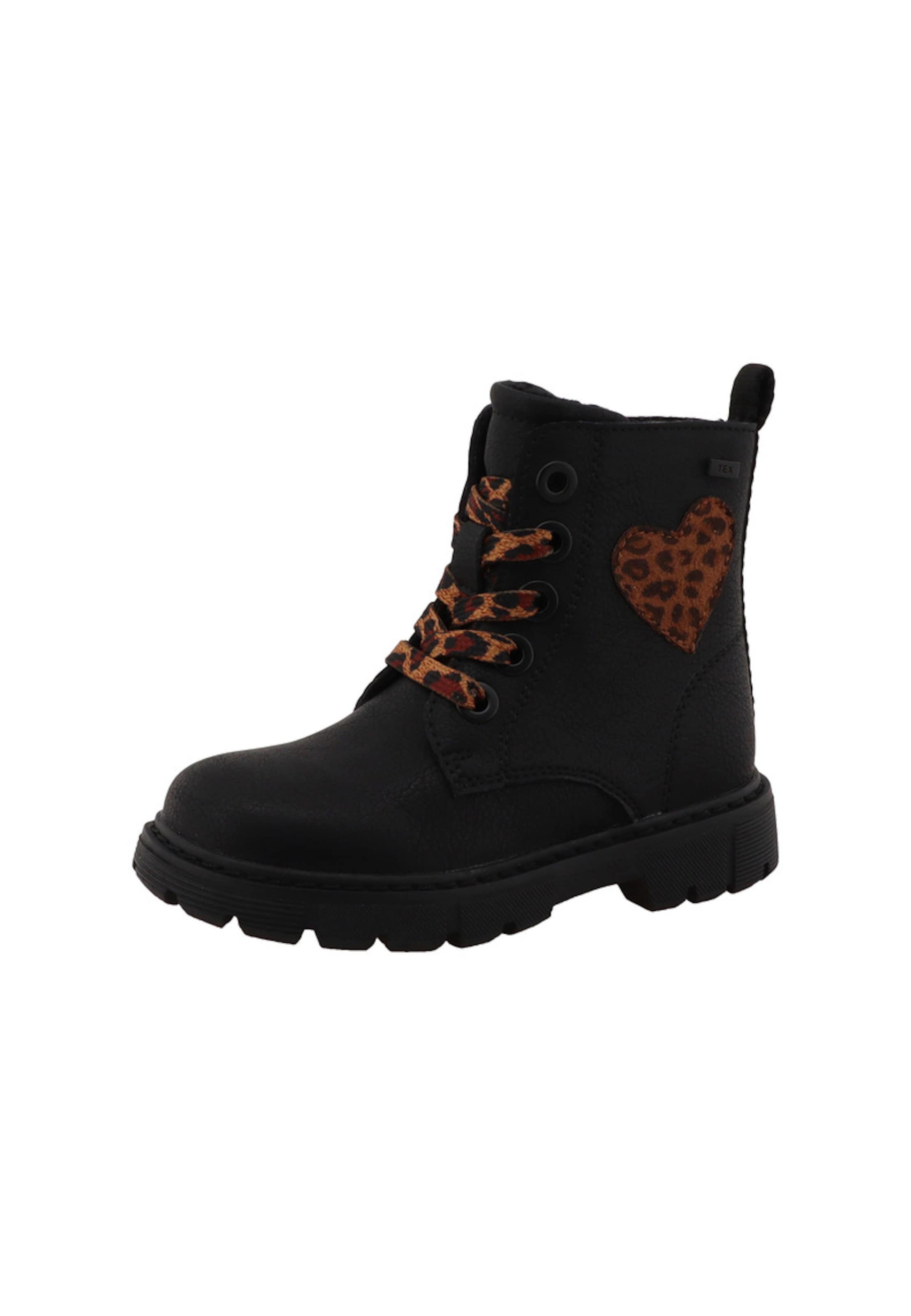 Bottes TOM TAILOR en noir : devant