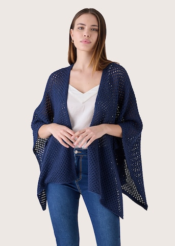 Cape 'Magnolia' Camomilla en bleu : devant