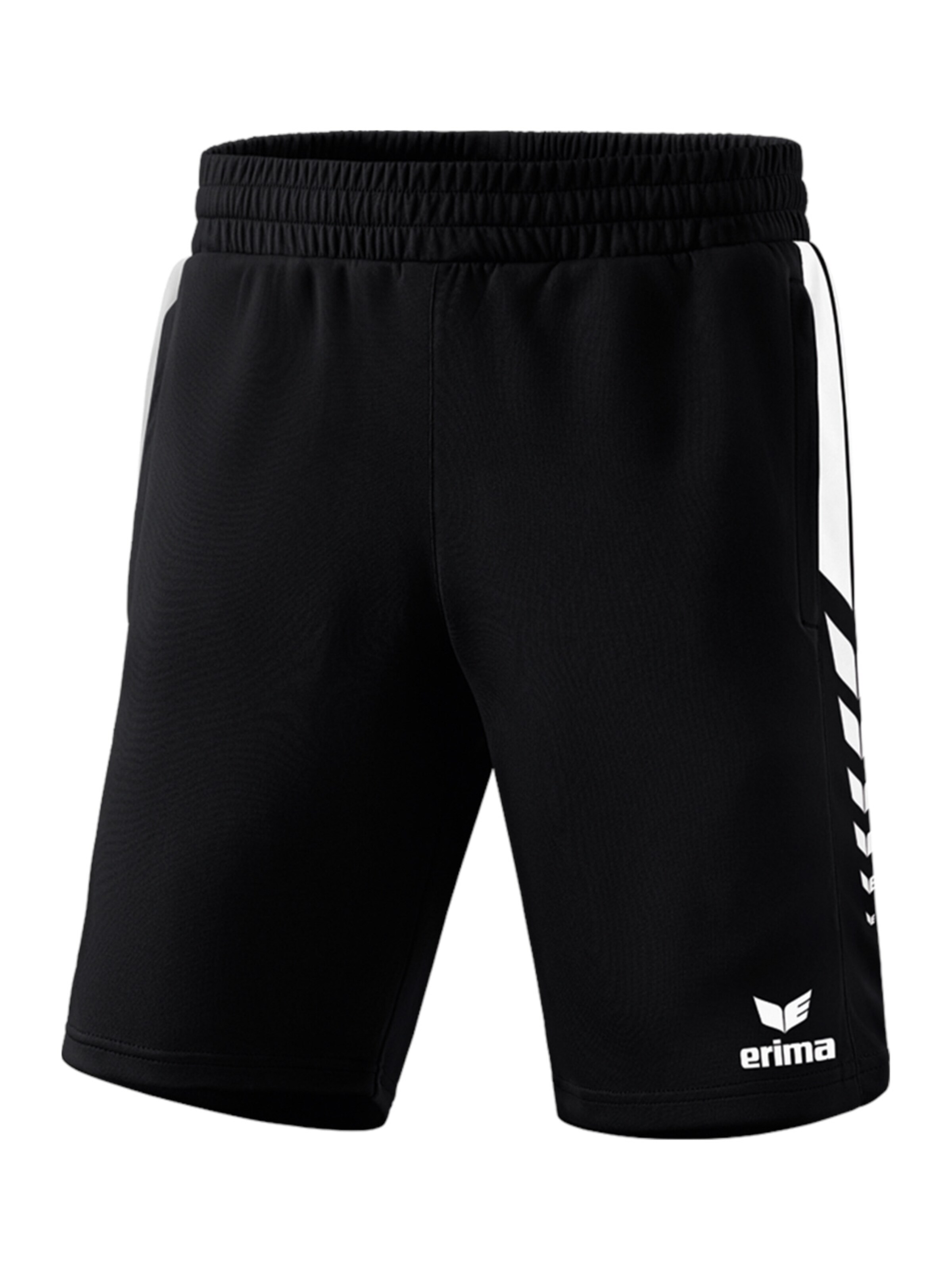 ERIMA Sporthose in Schwarz: Vorderseite