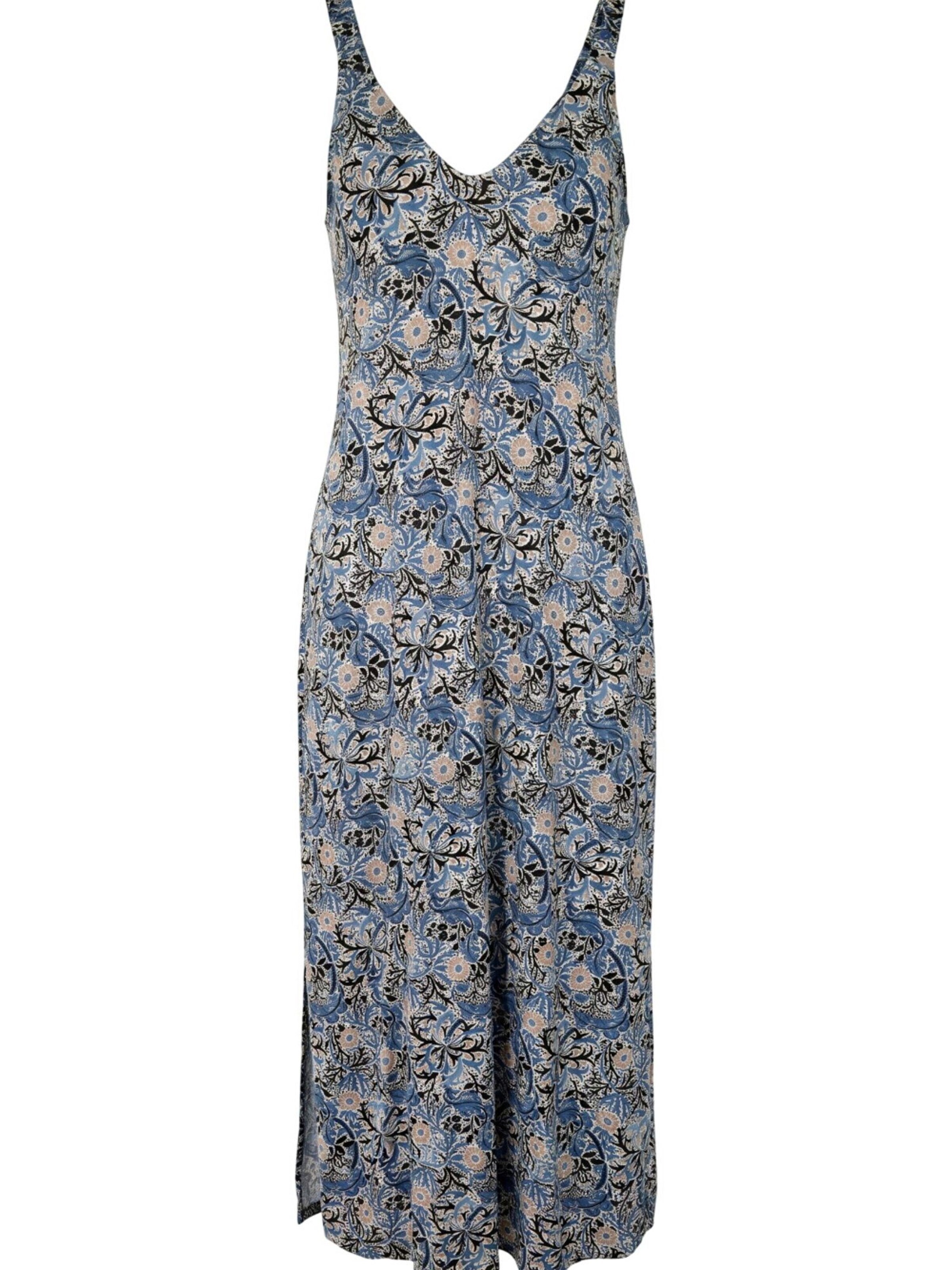 Shape Of You Kleid in Blau: Vorderseite