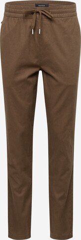 Regular Pantalon 'Barton' Matinique en marron : devant