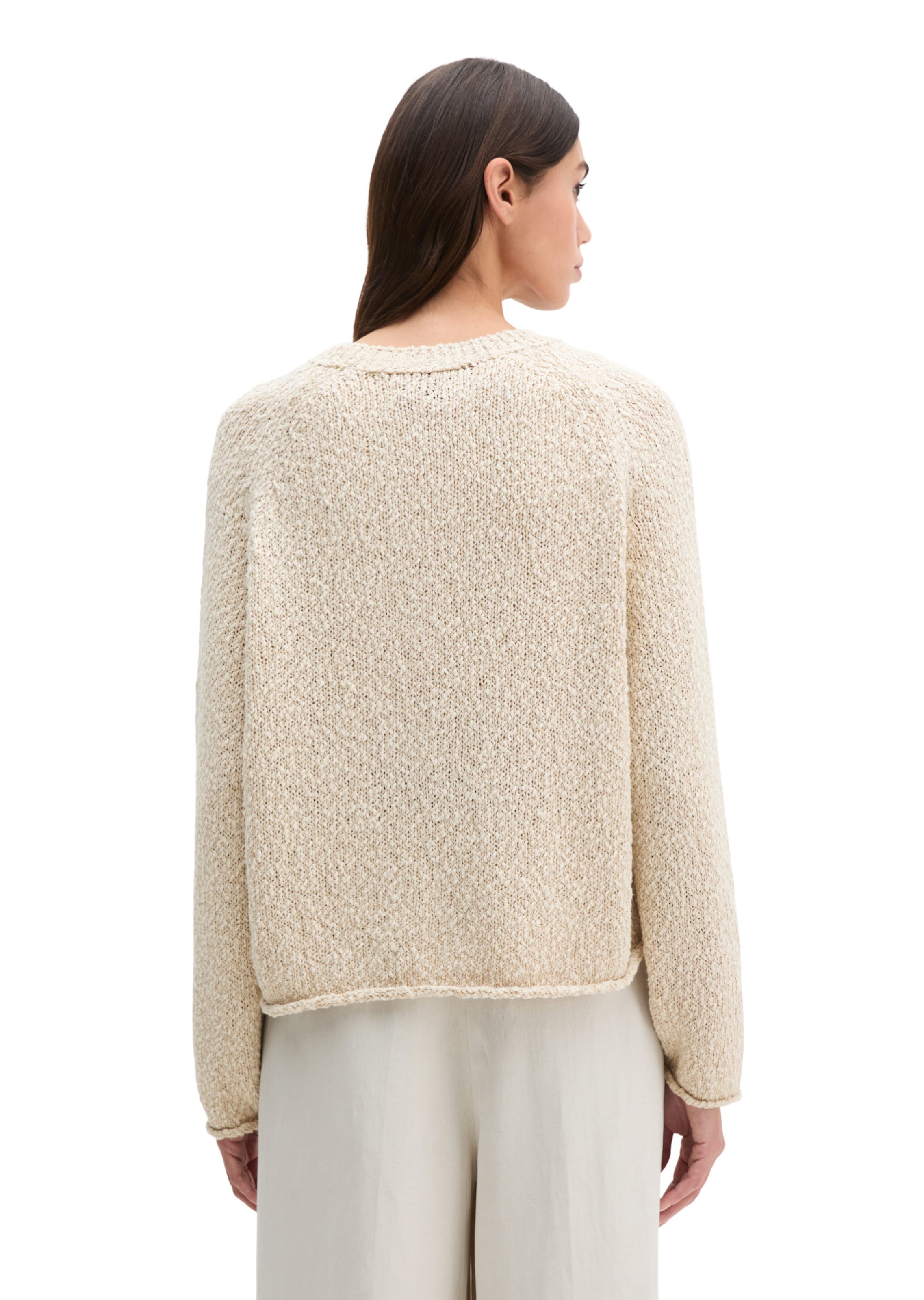 Marc O'Polo Strickjacke in Beige