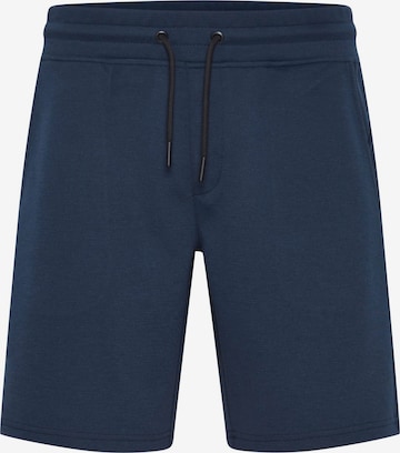 !Solid - Calças em azul: frente