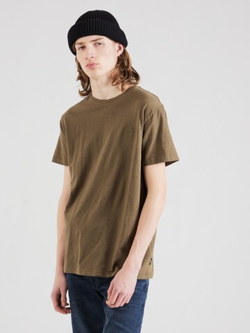 T-Shirt 'Banjo' INDICODE JEANS en vert : devant