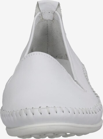 COSMOS COMFORT Classic Flats in White