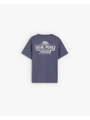 T-Shirt ' ' Scalpers en bleu : derrière