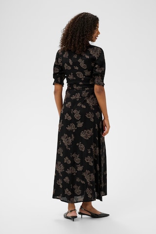 Kaffe Blusenkleid 'KAvelana' in Schwarz