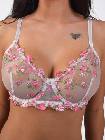Orchibelle Bralette Underwear Sets in Pink