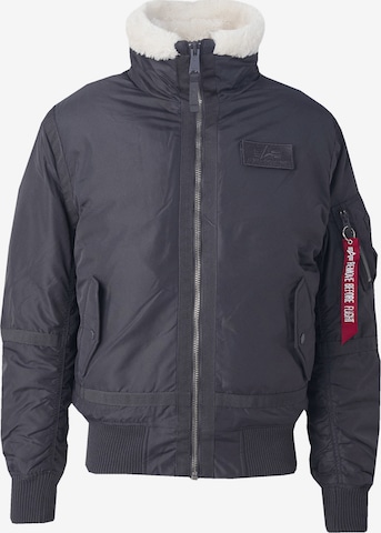 Veste d’hiver ALPHA INDUSTRIES en noir : devant