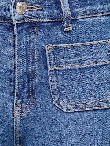 ONLY GIRLS Flared Jeans 'KOGMadison' i blå