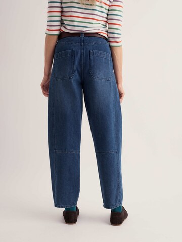 Seasalt Cornwall Wide Leg Housut 'Boatyard' värissä sininen