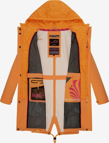 Manteau fonctionnel MARIKOO en orange