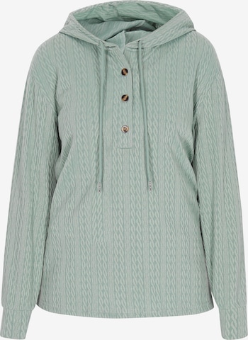 SANIKASweater majica - zelena boja: prednji dio