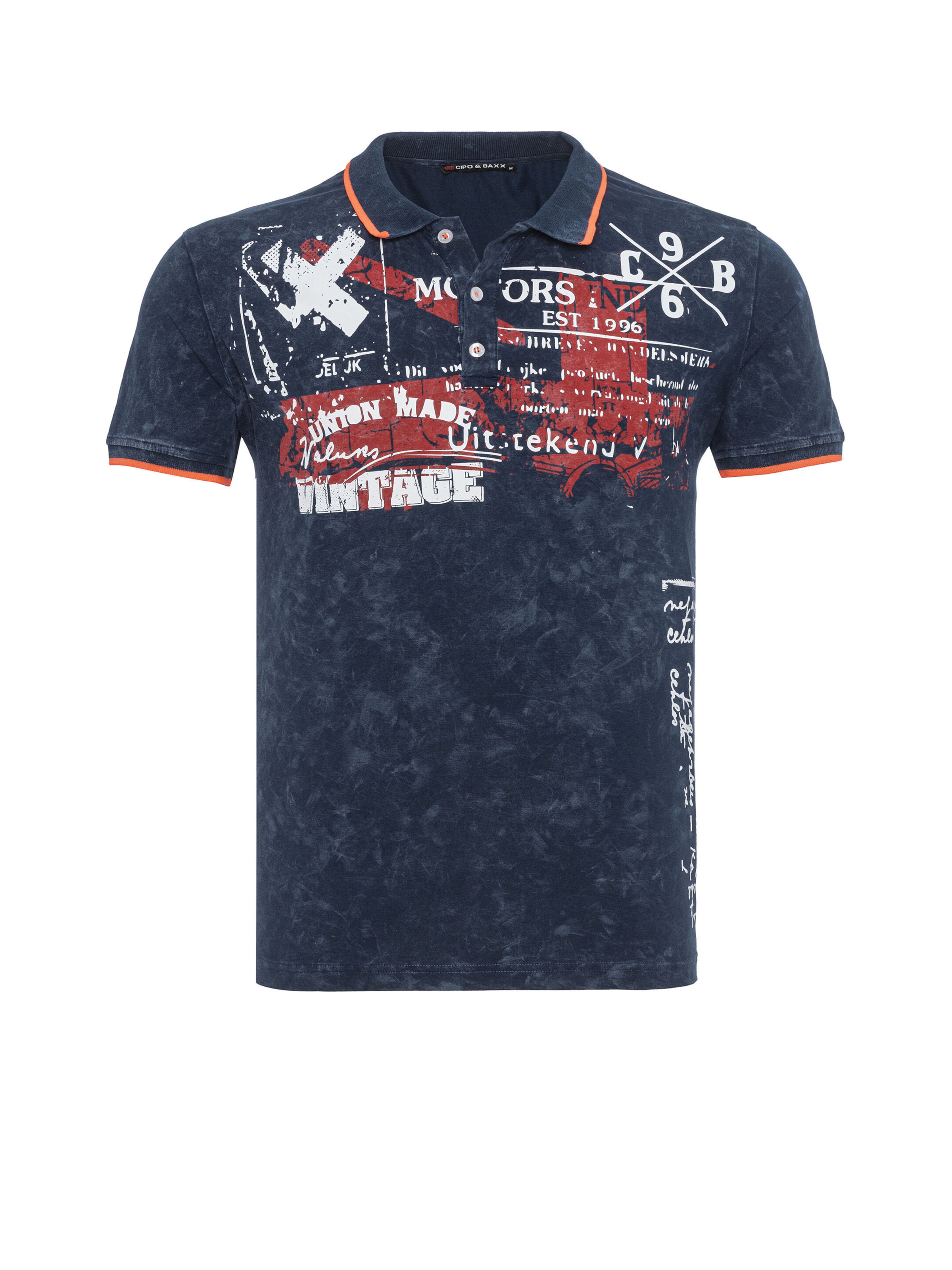 CIPO & BAXX T-Shirt 'CT795' en L en bleu, Vue avec produit