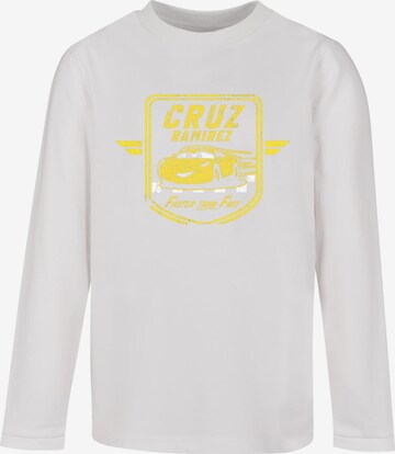 ABSOLUTE CULT Shirt 'Cars - Cruz Ramirez' in Weiß: predná strana