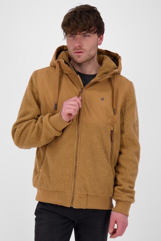 Alife and Kickin Between-season jacket 'RonaldAK' in Brown: front