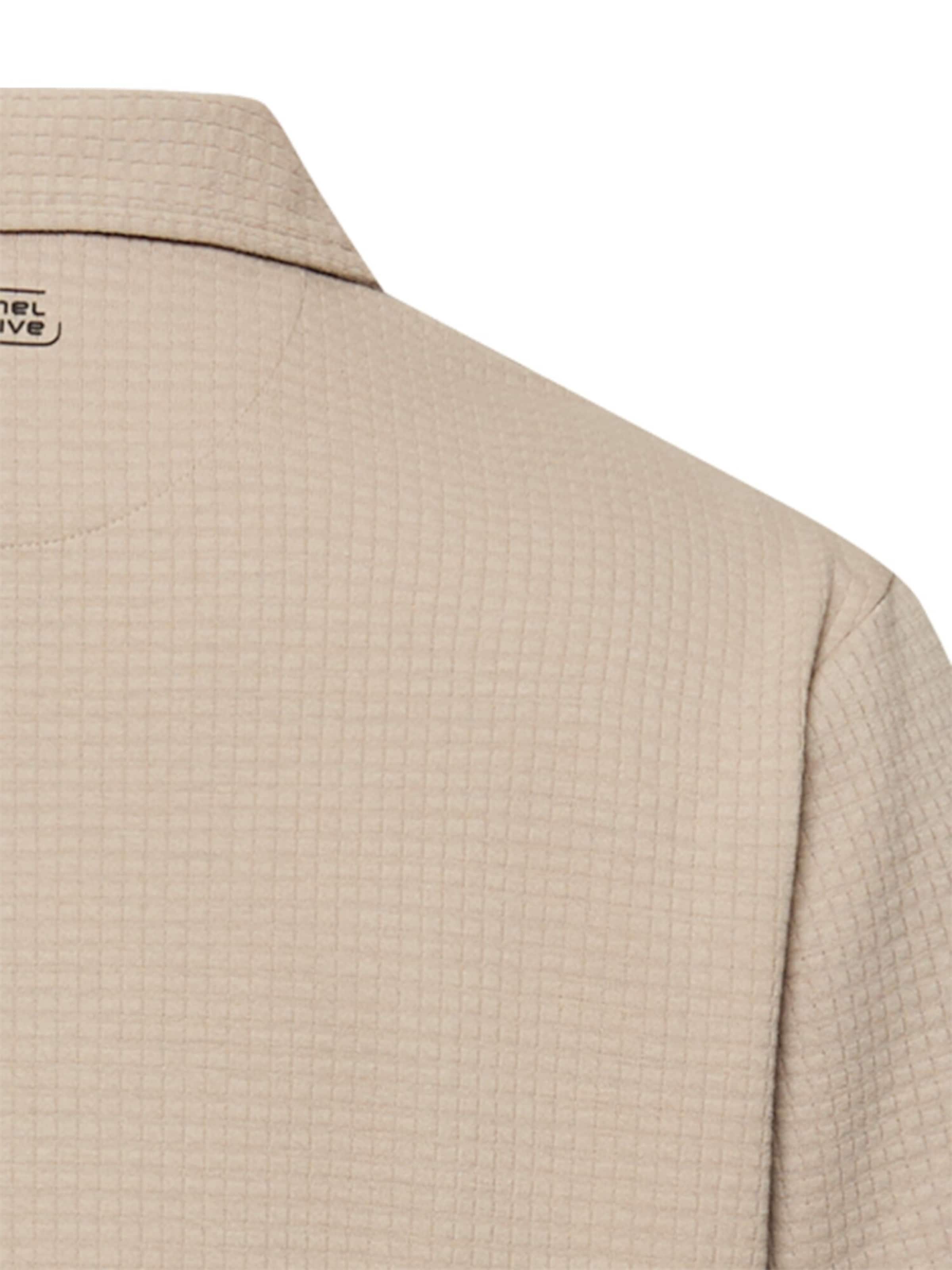 CAMEL ACTIVE Regular fit Button Up Shirt in Beige