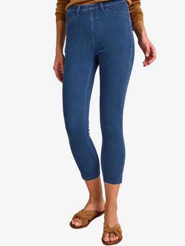 Next Skinny Leggings in Blue: front