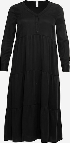 SHEEGO Avara lõikega kleit, värv must: eest vaates