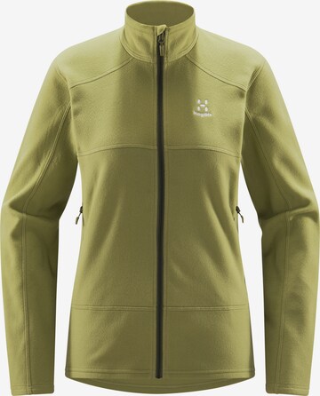 Haglöfs Athletic Fleece Jacket 'Buteo' in Green: front