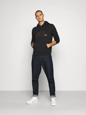 ALPHA INDUSTRIES Sweatshirt 'Basic' in Black