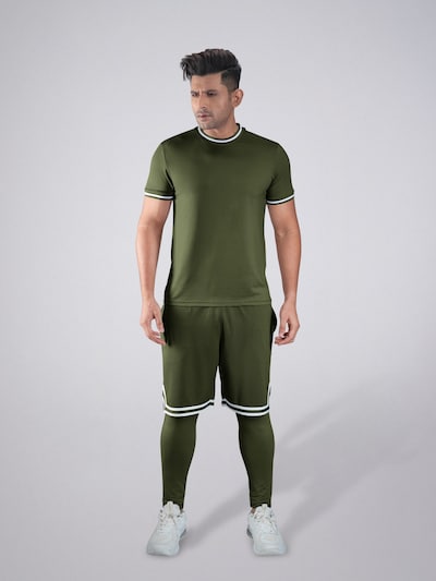 PANTONECLO Sports suit 'Flex' in S in Dark green, Item view