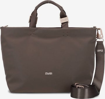 Borsa a mano di ZWEI in marrone: frontale