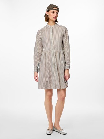 PIECES Shirt Dress 'SALLY' in Beige